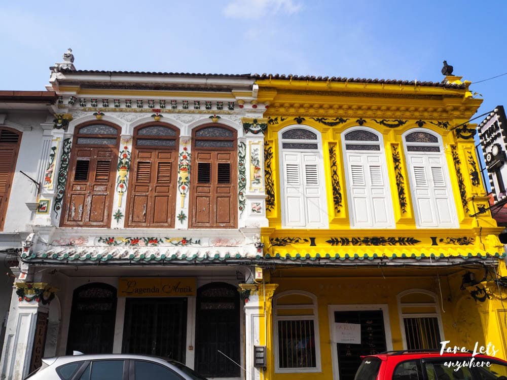 Old houses in Jonker Street, Malacca