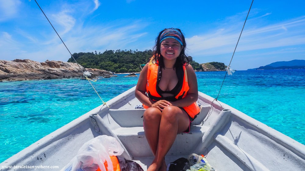Katherine in Tukung Burung Island