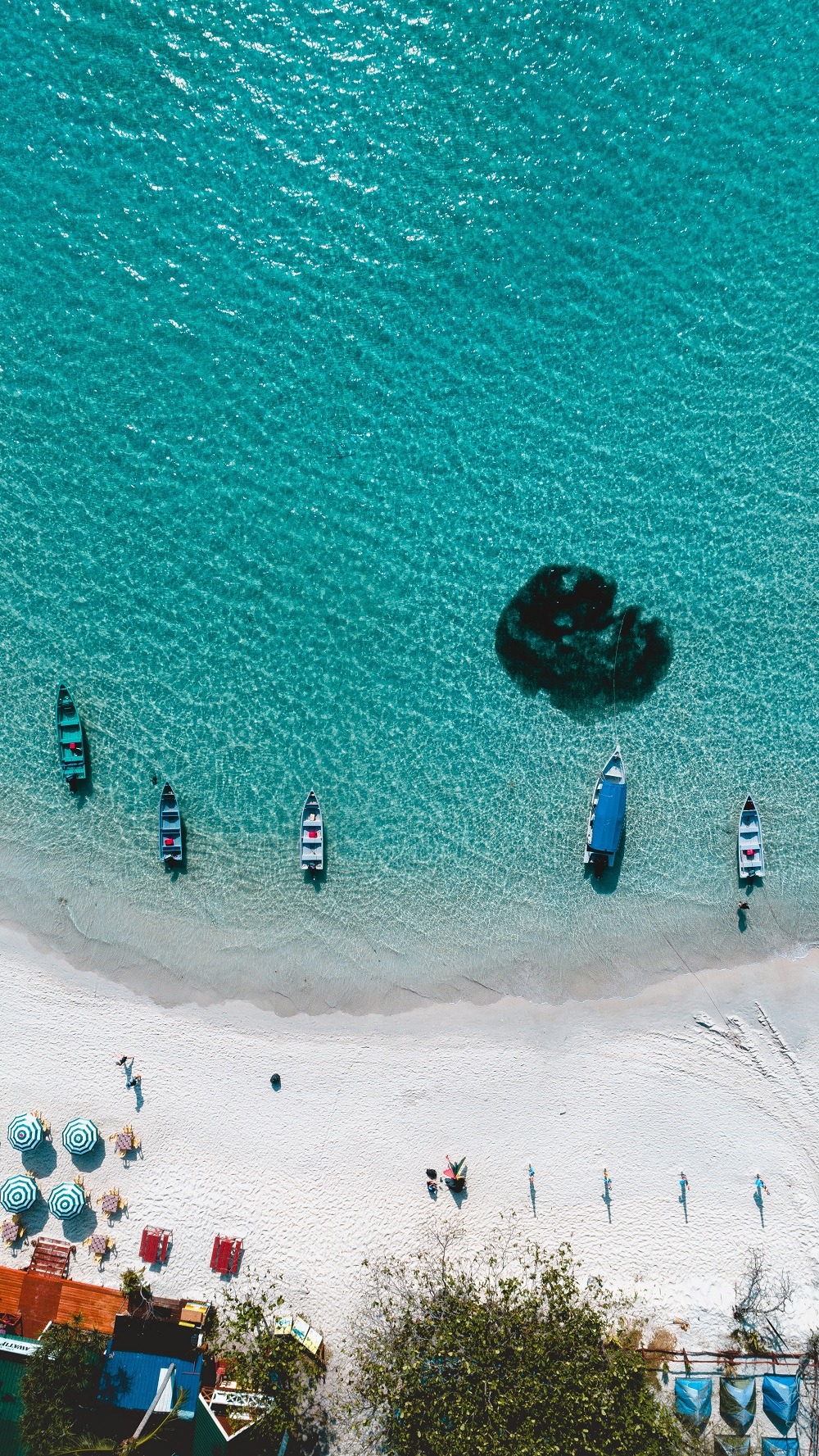 Beach area in Perhentian Islands