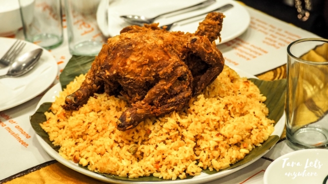 Bay Tal Mal Restaurant - chicken with sambal rice