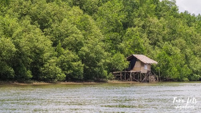 House on stilt in Siay wetlands