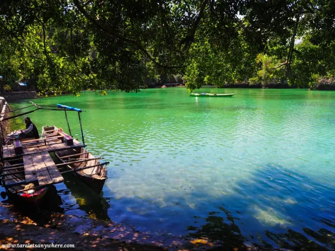 Napabale Lake in Muna Island, Sulawesi, Indonesia
