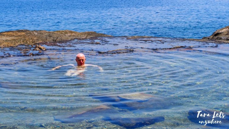 Natural pool in Bisaya-Bisaya Island, Once Islas