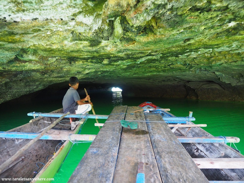 Tunnel in Napabale Lake, Muna Island, Sulawesi
