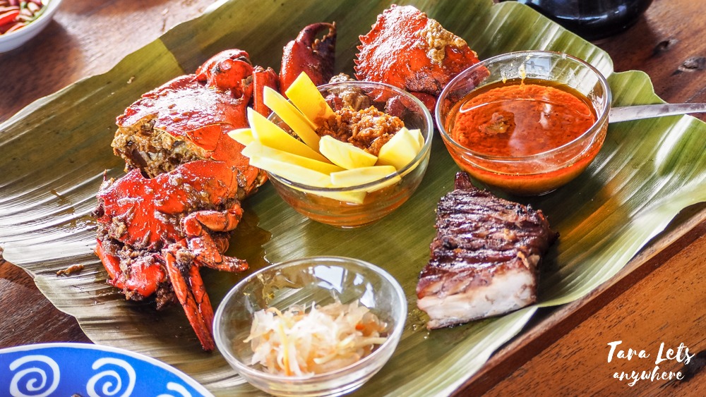 Vista del Mar Restaurant - curacha with special sauce