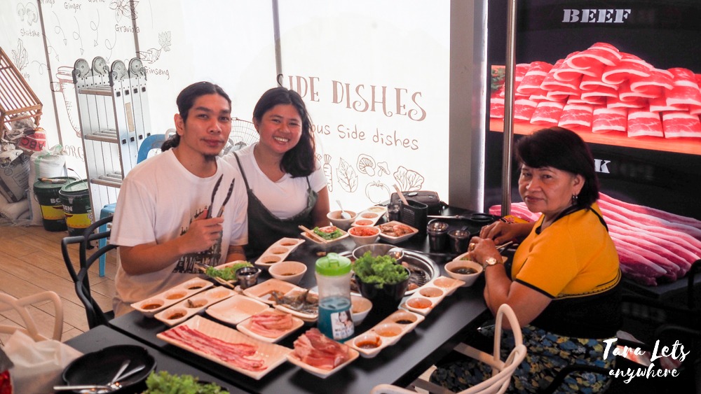 Group shot at All4U restaurant