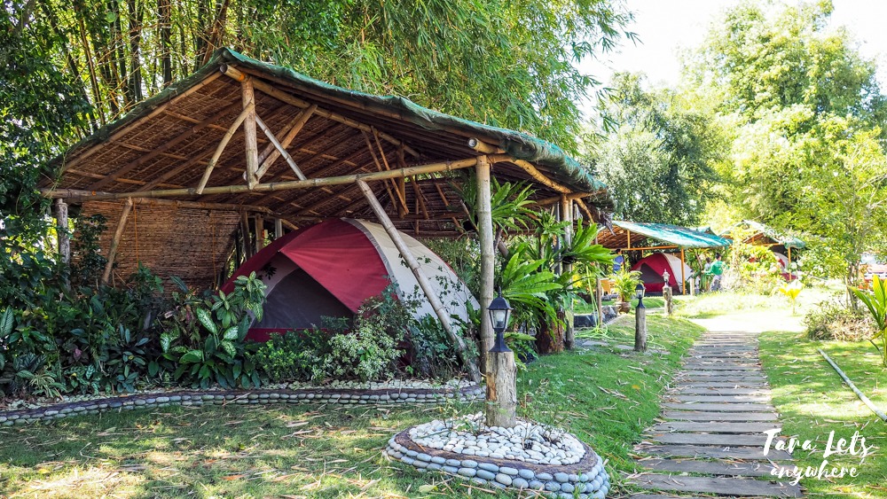 Glamping tents in San Rafael River Adventure