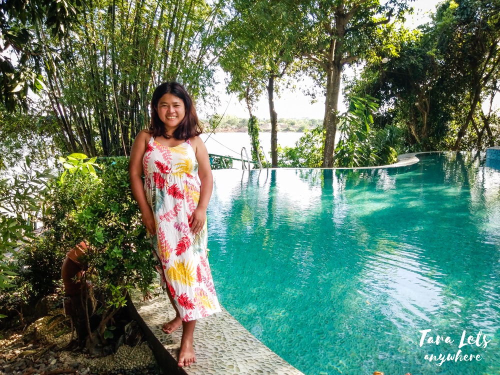 Infinity pool in San Rafael River Adventure