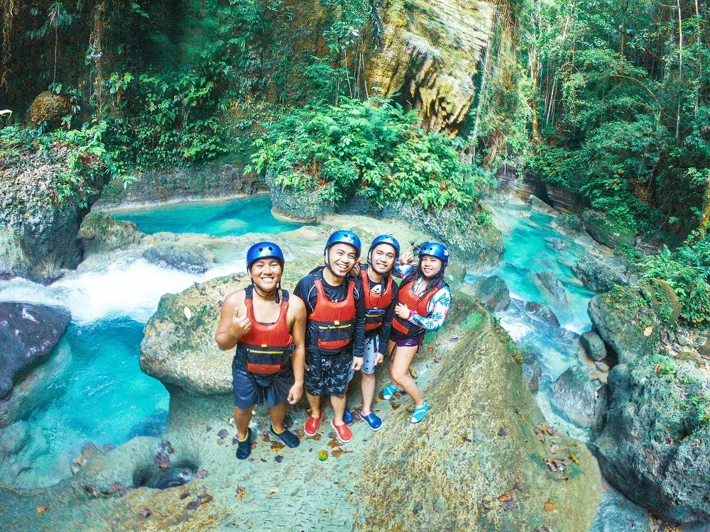 Adventures in the Philippines - canyoneering in Cebu