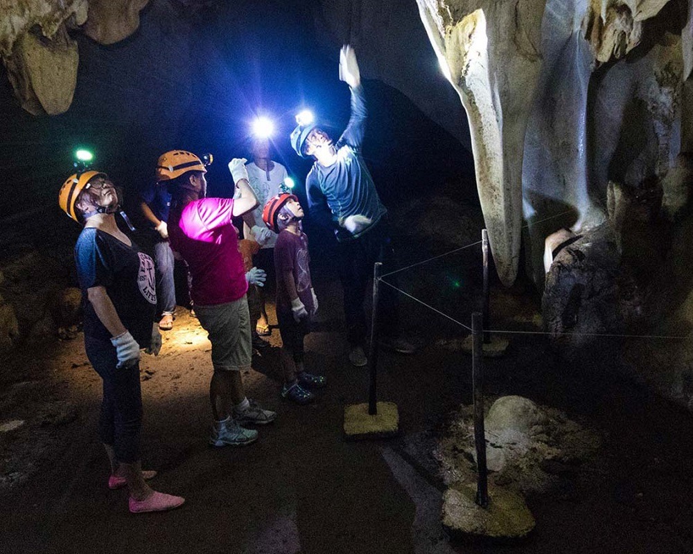 Adventures in the Philippines - spelunking in Hundred Caves, Palawan