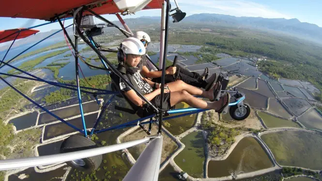 PH adventure collab - ultralight flying in Davao