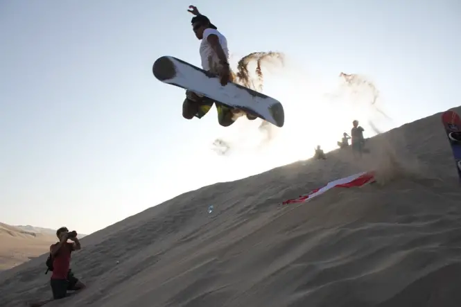 Adventures in the Philippines - sand boarding in Paoay, Ilocos Norte