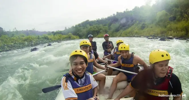 Adventures in the Philippines - white water rafting in Cagayan de Oro