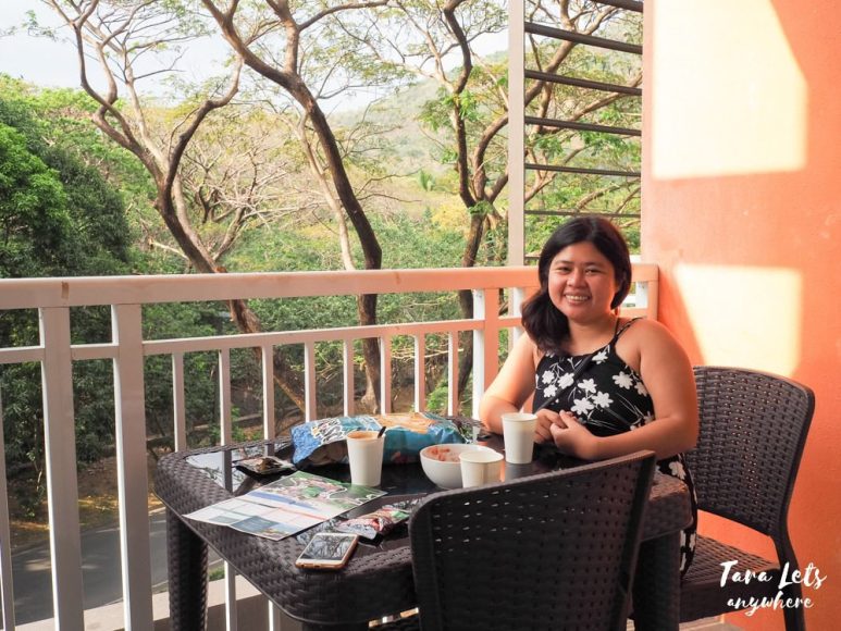 Balcony at Pico de Loro beach resort