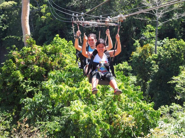 Sinagtala Adventure Park - cable ride