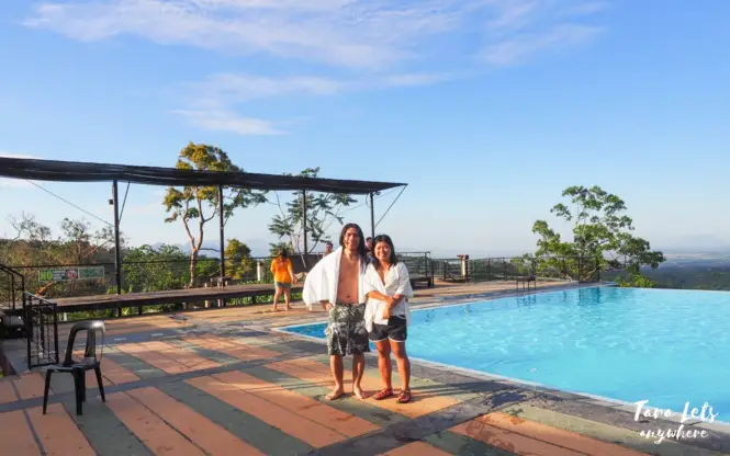 Couple Shot in Infinity Pool, Sinagtala Resort