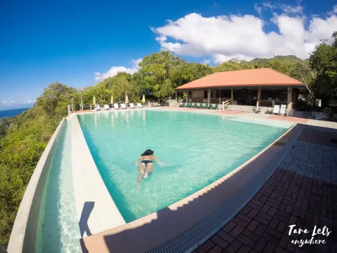 Infinity pool at Punta Verde Resort, Lobo, Batangas