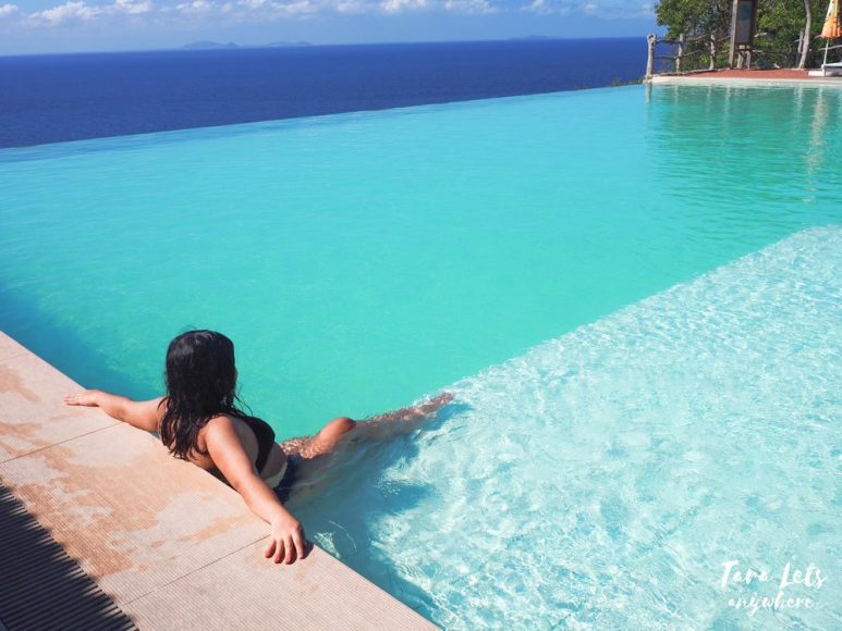 Infinity pool at Punta Verde Resort, Lobo, Batangas