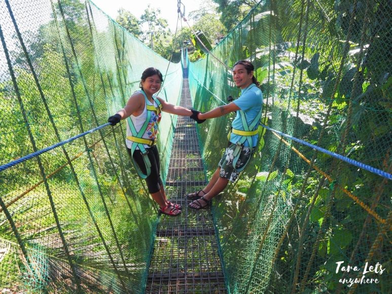 Sinagtala Adventure Park - sky bridge