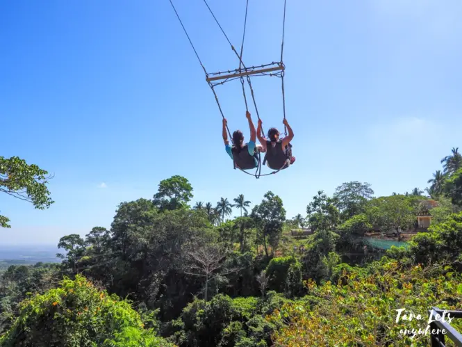 Sinagtala Adventure Park - sky swing