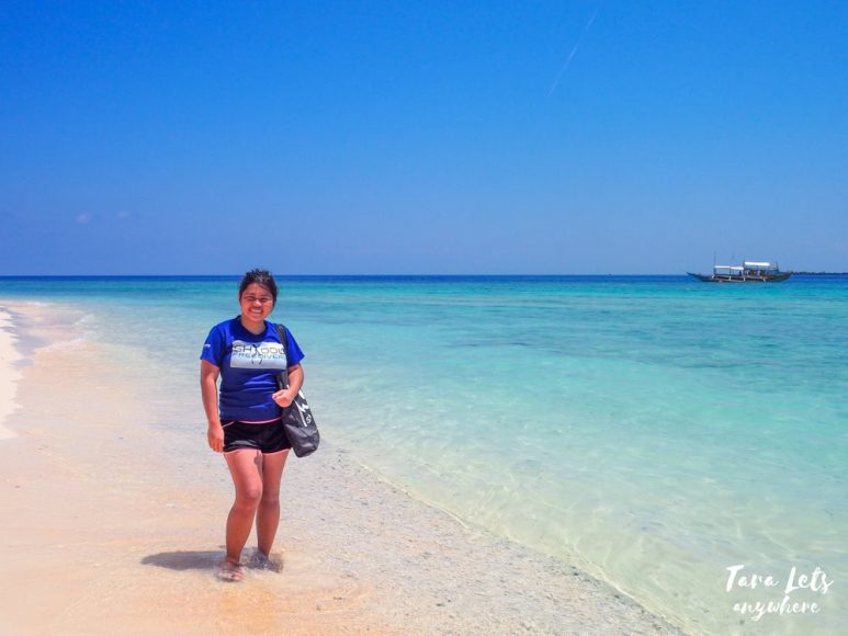 Kat in Apo Island, Apo Reef Natural Park