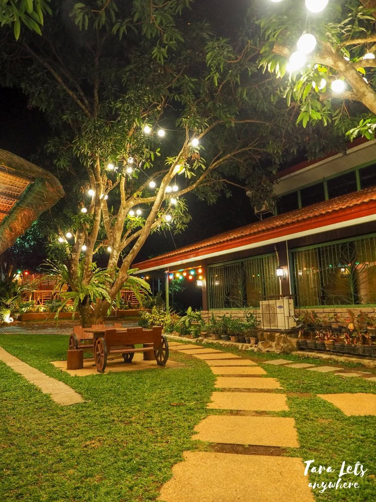 Nauvoo Farm Resort at night