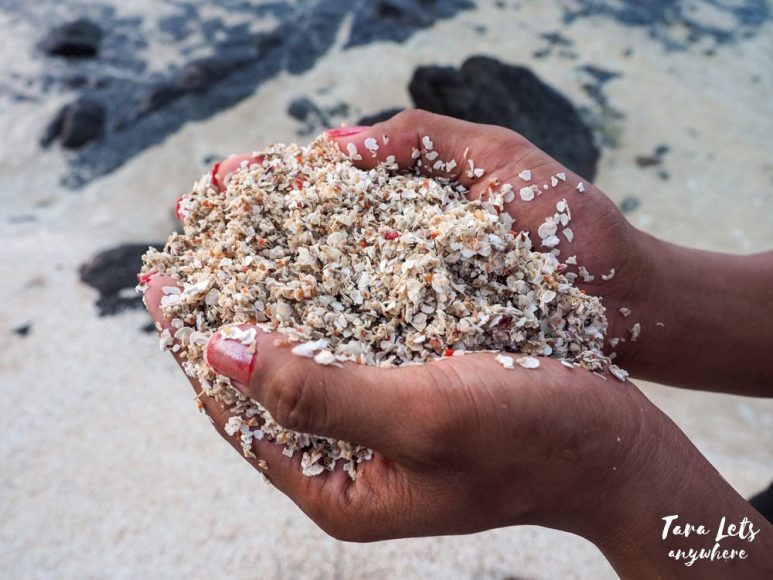 Sand in Dicotcotan Beach