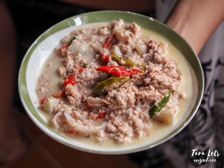 Ginataang santol in Bicol