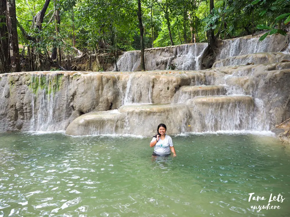 Kaparkan Falls in Tineg, Abra