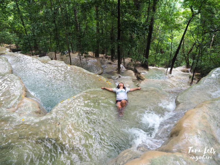 Kaparkan Falls in Tineg, Abra