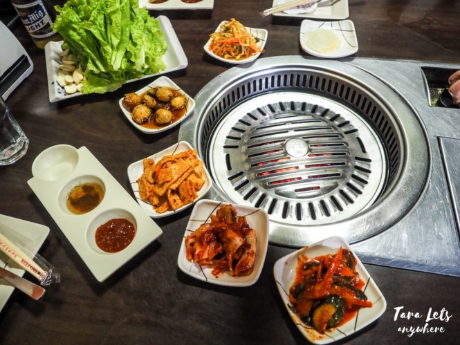 Seoul Galbi - side dishes