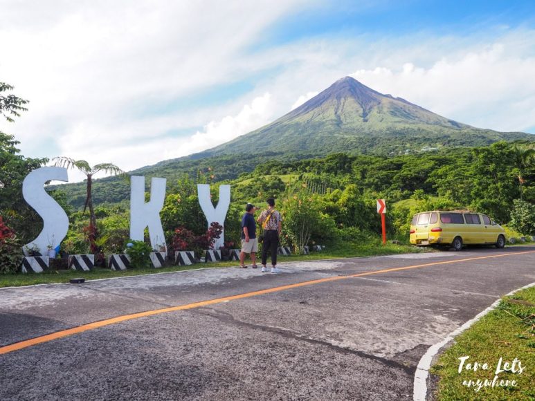 Sky signage near Mayon Planetarium
