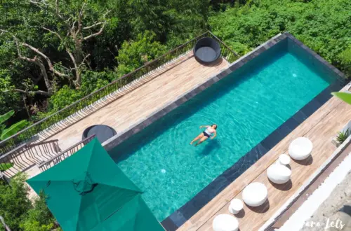 Infinity pool in Narra Hill, Tagaytay