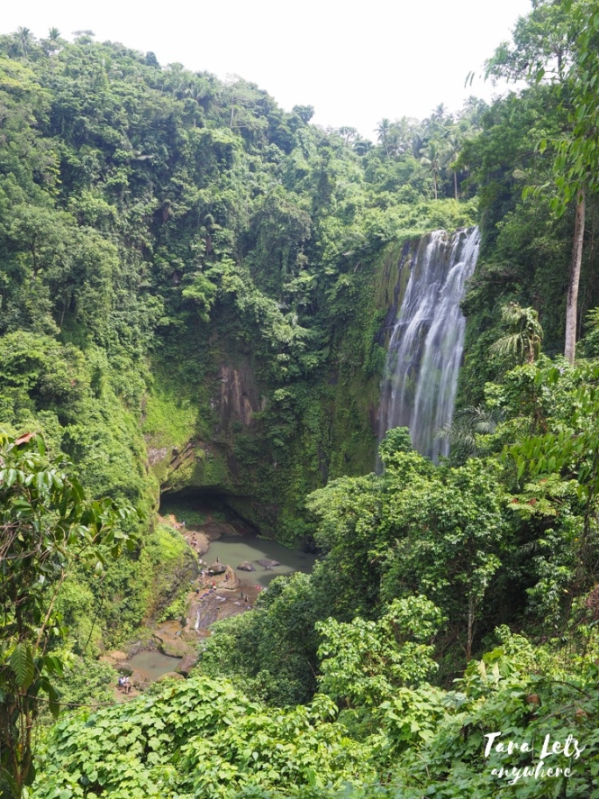 Hulugan Falls in Laguna from afar