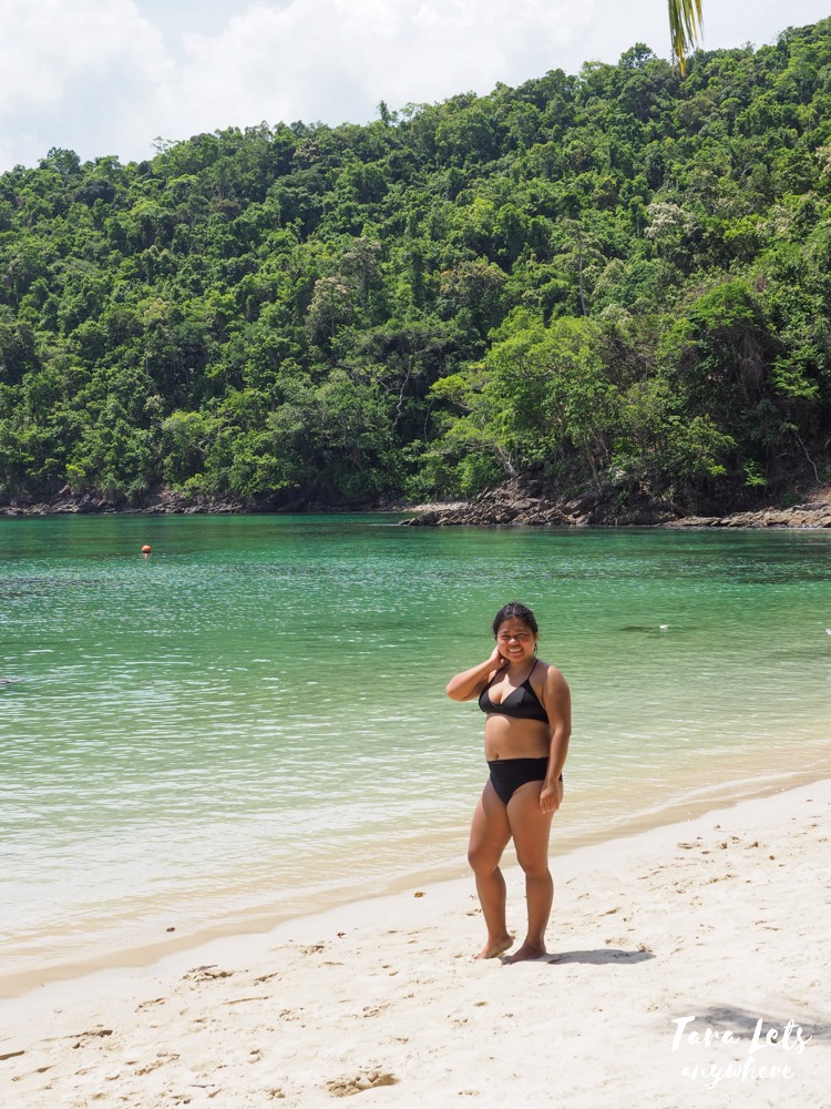 Kat in Pina Plata, Port Barton