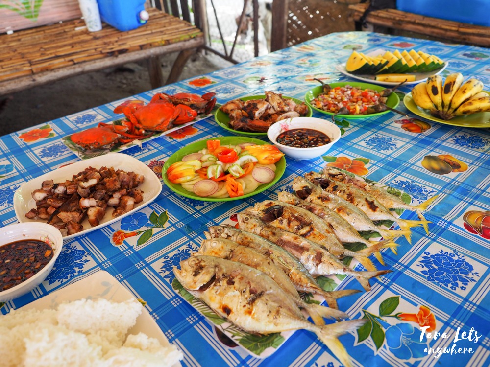 Port Barton island hopping tour lunch
