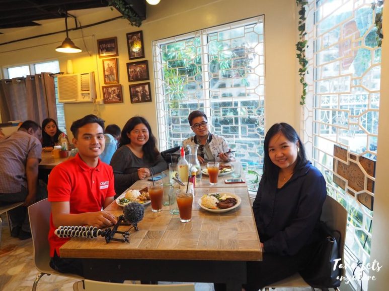 Group shot at Big Ben's Kitchen