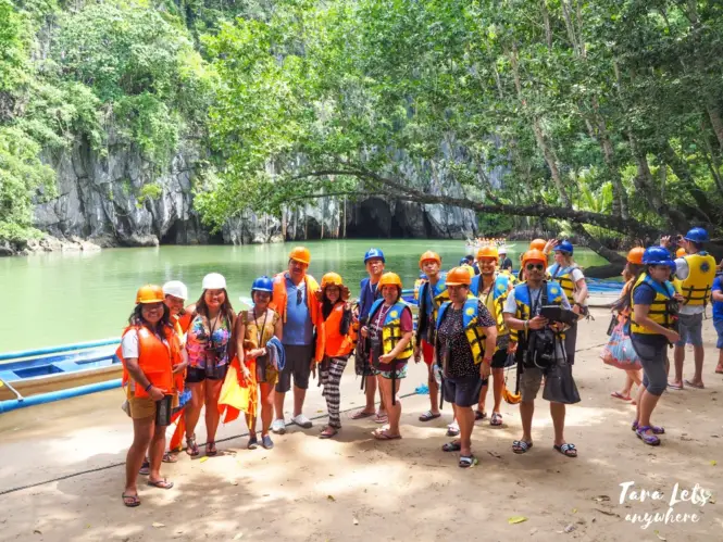 Group shot at Puerto Princesa Underground River