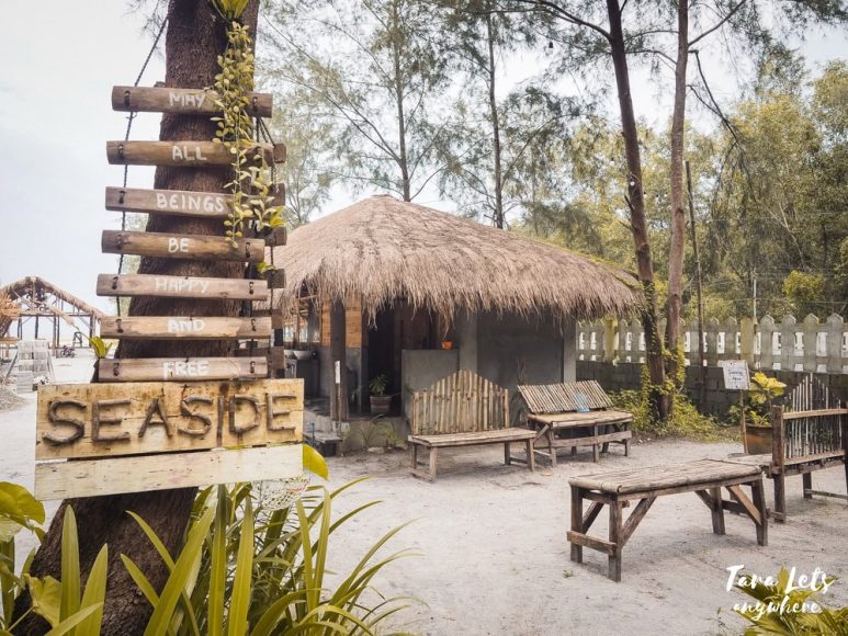 Kwentong Dagat seaside signage