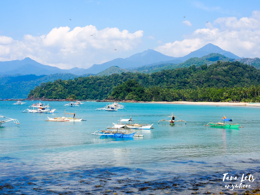 View from Sabang wharf