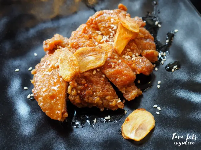 Sibyullee Korean restaurant - soy garlic fried chicken