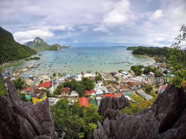 Things to do in Palawan - climb Taraw Cliff