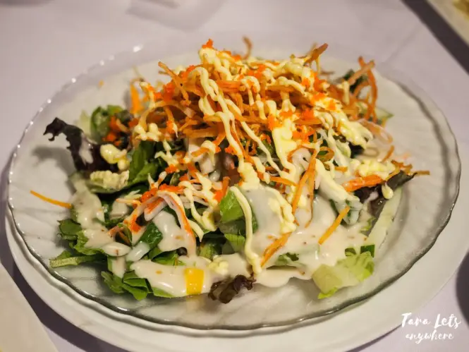 Aozora Japanese Restaurant - kani salad
