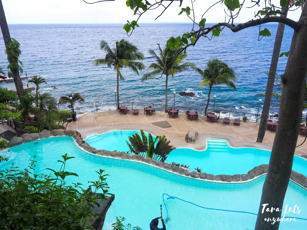 Swimming pools in Eagle Point Resort, Batangas