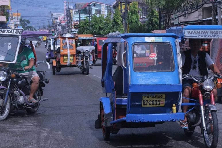 Tricycle mode of transport in the Philippines