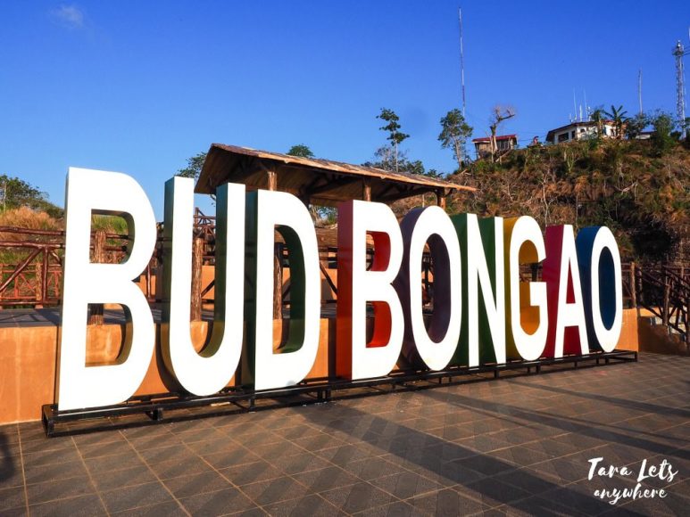 Bud Bongao signage