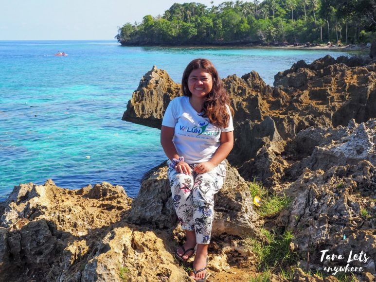 Kat in Baloboc view point
