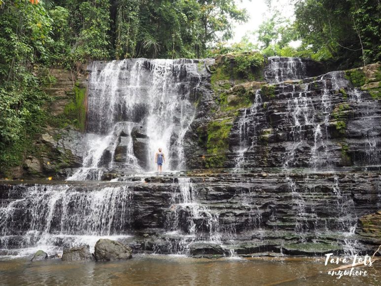 Merloquet Falls in Zamboanga City