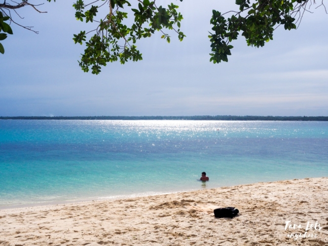 Beach in Virgin Island in Bantayan, Cebu
