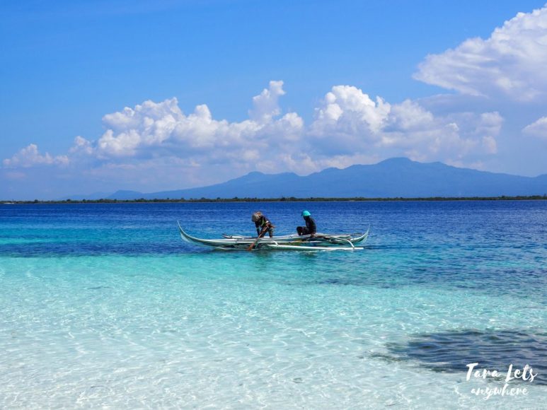 Boats in Silungan Beach, Sulu